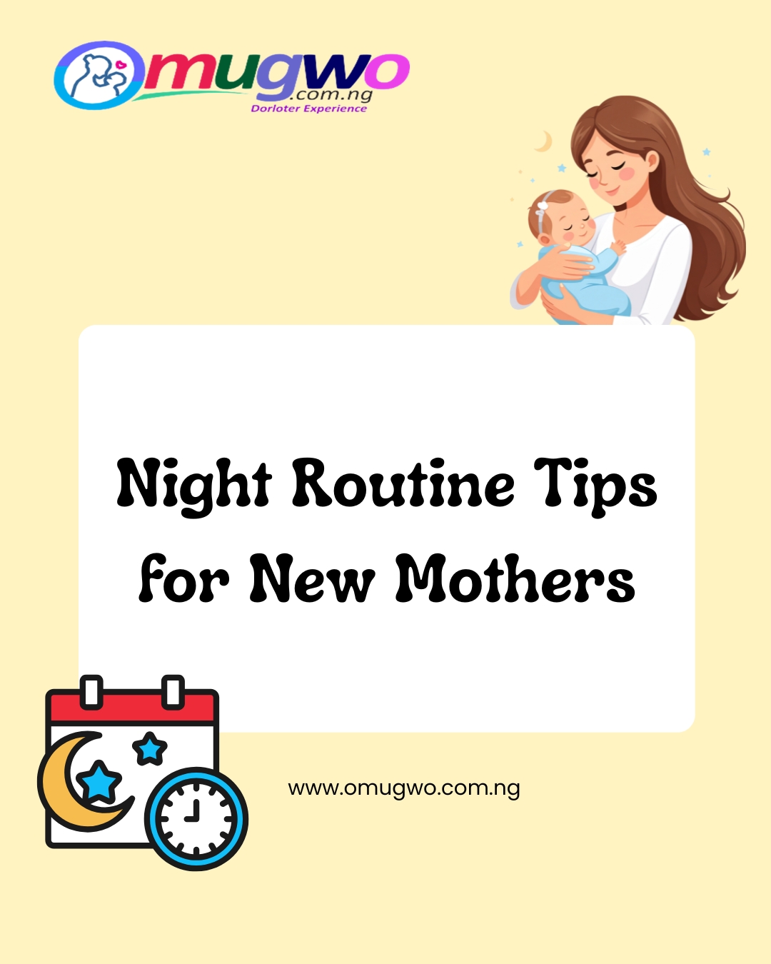 Night Routine Tips for New Mothers